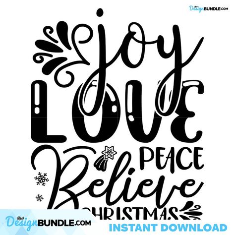 Joy Love Peace Believe Christmas Svg, Christmas Svg, Christmas Joy Svg Check more at https://bestdesignbundle.com/product/joy-love-peace-believe-christmas-svg-christmas-svg-christmas-joy-svg-cm251121nq42/ Hope Peace Joy Love Advent, Peace Christmas Signs, Joy To The World Svg Free, Joy Love Peace Believe Christmas, Joy Hope Love Peace Christmas, Joy Svg, Believe Christmas, Daily Gift, Love Peace