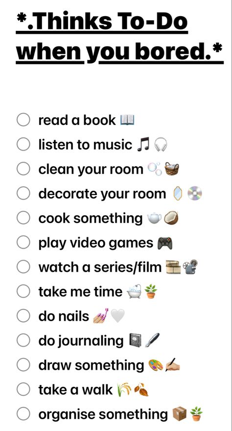 Here are some thinks you can do when your bored 🪴✨🎞️ Things I Can Do When Im Bored, Ideas When Your Bored At Home, Things To Do When U R Bored, What Can You Do When Your Bored, Things To Do When Sick And Bored, What Can I Do When Im Bored, When You Are Bored, Bored In School, List Of Things To Do When Bored