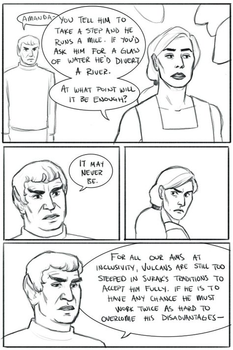 Stark Trek, Star Trek Spock, Star Trek Funny, Star Trek Art, Monster Characters, Star Trek Tos, The Final Frontier, Spock, Life Humor