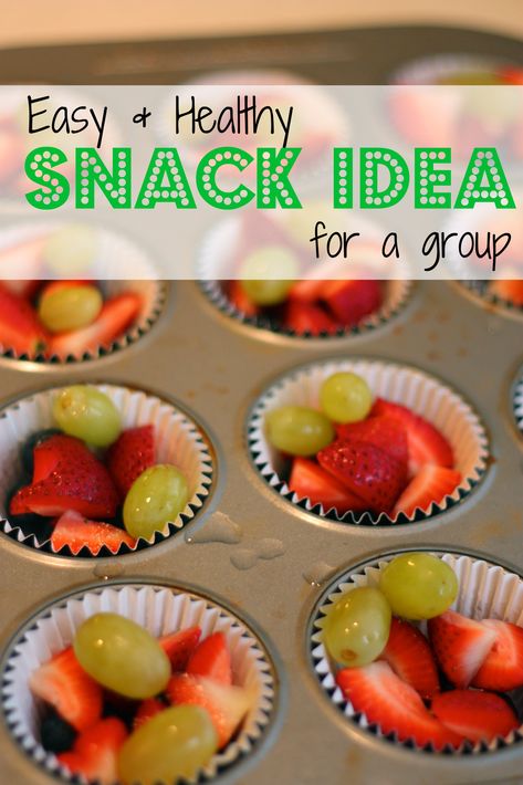 Easy Kids Treats, Group Snacks, Portion Meals, Awana Crafts, Vbs Snacks, Class Snacks, Kid Snacks, Creative Snacks, Preschool Snacks