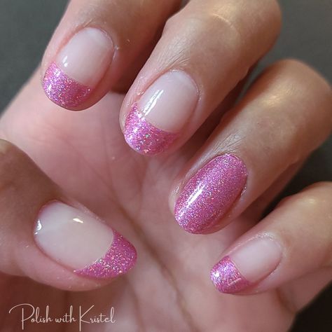 Czech Me Out Check Yourself Color Street Combo, Color Street French Tip Ideas, Check Yourself Color Street, Czech Me Out Color Street, Color Street Czech Me Out, Color Street Nourish The Need, Color Street Greeking Out, Pink French Manicure, Nail Bar