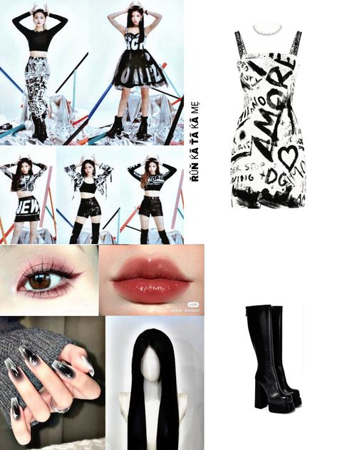 Itzy 6th Member Outfits, Aespa Outfits, Itzy Outfit, Itzy Wannabe, Korean Outfits Kpop, Blackpink Outfits, 2000s Cartoons, Idol Outfit, Preformance Outfits