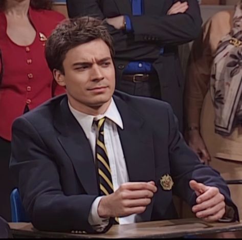 Jimmy Fallon 90s, Lenard Hoffstater, Young Jimmy Fallon, Eddie Munson Goofy, Celebs On Jimmy Fallon, Jimmy Fallon Ew, Eddie Munson Meme, Jimmy Fallon Snl, Hey Handsome