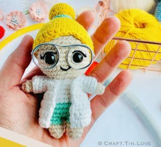 PATRONES AMIGURUMI GRATIS: PATRON GRATIS DOCTORA AMIGURUMI 59737 Amigurumi, Internet, Crochet