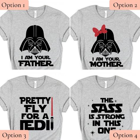 Pretty Fly for a Jedi Shirt Star Wars Shirt Jedi T-shirt | Etsy Cricut Star Wars Shirts, Disney Star Wars Shirts For Family, Hollywood Studios Shirts Star Wars, Hollywood Studios Family Shirts, Star Wars Shirts Diy, Star Wars Shirts For Disney, Star Wars Tshirt Ideas, Family Star Wars Shirts, Star Wars Matching Shirts