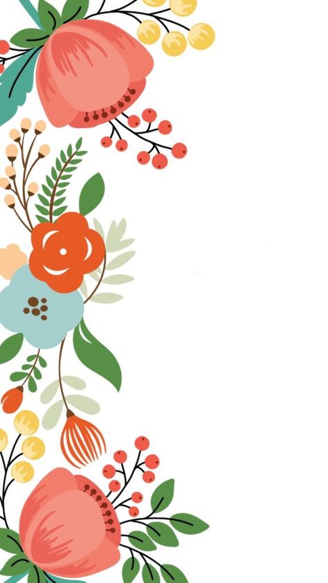 Cool Computer Wallpaper, Wallpaper Backgrounds Spring, Folk Motif, Free Computer, Flower Background Wallpaper, China Painting, Flower Doodles, Computer Wallpaper, Flower Illustration