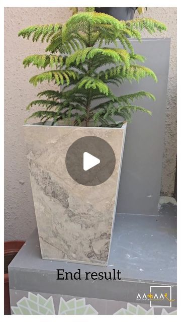 aakaar on Instagram: "Why waste material when you can use them to furnish appealing outcomes. These planter pots were designed using the remaining tile pieces.  Imagination and practical knowledge put to good use.   Ps: we had an awesome team to help us achieve this.   #wastematerialcraft #interiordesign #interiors #recycling #residentialproject #explore #outdoorspaces #outdoordesign #spacedesign" Tile Pots Diy, Waste Tiles Diy, Waste Tiles Ideas, Waste Tiles Uses, Diy Tile Planter, Diy Planter Pots Creative Ideas, How To Make Cement Pots, Tile Planter Diy, Diy Planters Indoor Creative