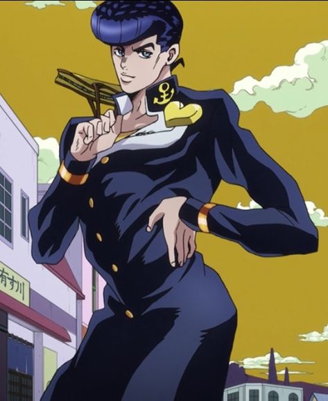 Josuke Poses, Workout Toning, Jojo Poses, Toning Workout, Josuke Higashikata, Jojo Stands, Jojo's Adventure, Jojo Parts, Jojo's Bizarre Adventure Anime