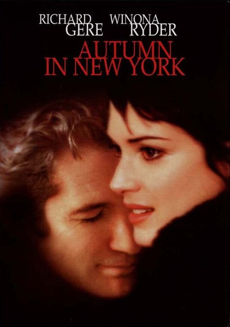 Autumn in New York (2000) Anthony Lapaglia, New York Movie, Autumn In New York, Movies Worth Watching, Romantic Films, I Love Cinema, Chick Flicks, Richard Gere, Winona Ryder