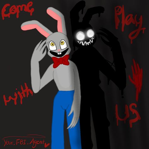 Mr Hopps Playhouse Fan Art, Mr Hopps Playhouse, Horror Games, Fbi Agent, Play House, Horror Game, Play Houses, Poppies, Fan Art