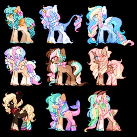 Mlp Non Pony Oc, Mlp Oc Adopt, Mlp Adoptables, Pony Town Base, Pony Adopt, Mlp Adopts, Mlp Designs, Pony Ideas, Mlp Bases