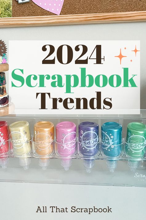 scrapbooking trends Stencil Scrapbook Layout, Scrapbook Page Inspiration, 2024 Scrapbook Ideas, How To Start Scrapbooking, Modern Scrapbooking, Scrapbook 2024, Bible Scrapbooking, 2024 Scrapbook, Scrapbook Paper Projects