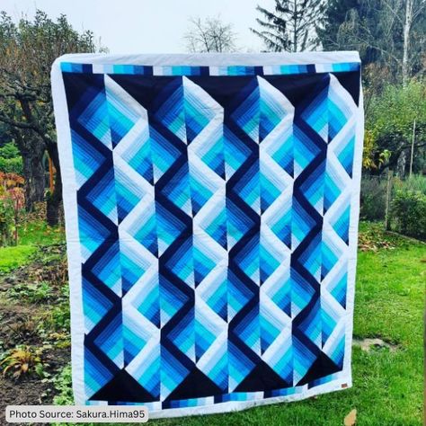 Top 10 Free Jordan Fabrics Quilt Patterns Free Waterfall Quilt Pattern, Waterfall Quilt Pattern Free, Monochromatic Quilt Patterns, 3 Color Quilts, Modern Quilt Patterns Free, Free Jordan, Monochromatic Quilt, Jordan Fabrics, Modern Quilt Blocks