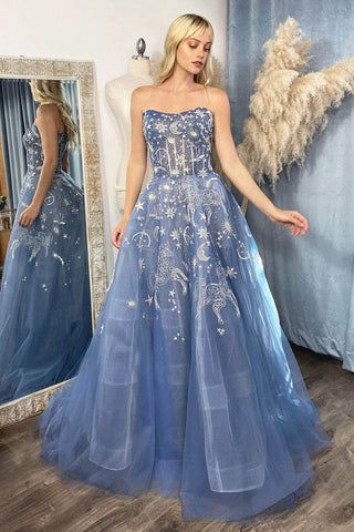 Andrea And Leo, Tulle Long Skirt, Full Tulle Skirt, Flora Dress, A Line Evening Dress, Simple Prom Dress, Prom Ball Gown, Film D'animation, Tulle Ball Gown