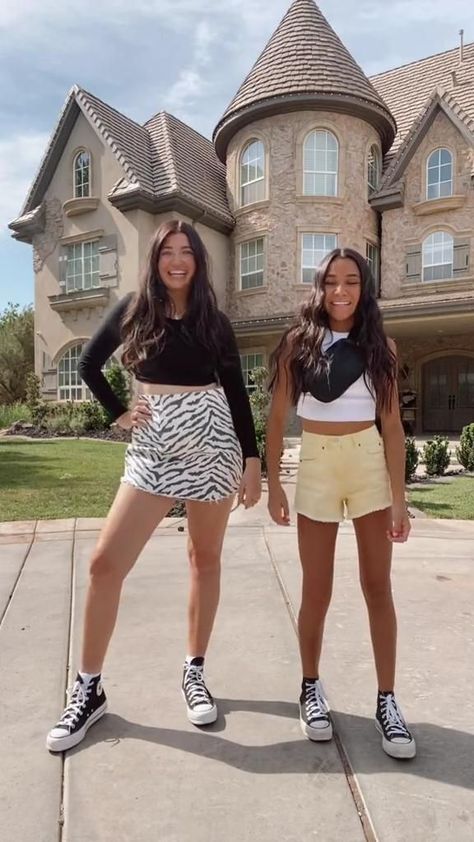 Nayvee Nelson, Besties Funny, Cute Middle School Outfits, Middle School Outfits, Beauty Routine Tips, First Day Of School Outfit, Cool Dance, Teenager Outfits, Cute Fits