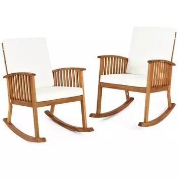 Patio Furniture : Page 7 : Target Front Porch Rocking Chairs, Rocking Chair Outdoor, Contemporary Rocking Chair, Wooden Patio Furniture, Rocking Chair Porch, Rocking Chair Set, Wood Rocking Chair, Wooden Patios, Cozy Seats