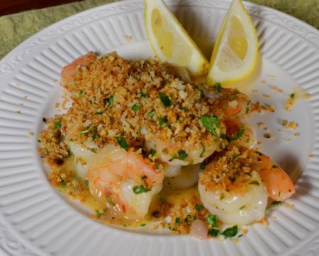 Garlicky Shrimp with Bread Crumbs Shrimp With Bread Crumbs, Simple Shrimp Scampi, Garlicky Shrimp, Easy Shrimp Scampi, America's Test Kitchen Recipes, Weekday Meals, America's Test Kitchen, Cooks Illustrated, Shrimp Scampi