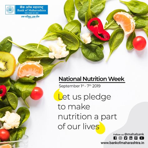 Nutrition Week Creative Ads, National Nutrition Week Creative Ads, National Nutrition Week, National Day, Creative Ads, Post Design, Travel Photography, Typography, Nutrition