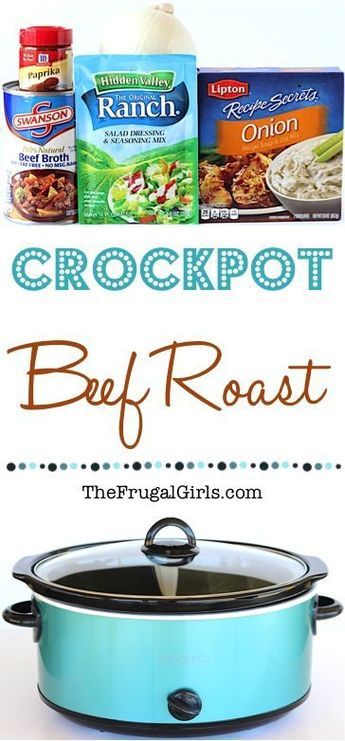 Crockpot Beef Roast, Crock Pot Beef Roast, Roast In The Crockpot, Beef Roast Recipe, Onion Soup Mix Recipe, Crockpot Roast Recipes, Pot Roast Crock Pot Recipes, Crock Pot Beef, Onion Soup Recipes