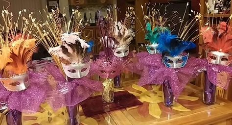 Masquerade Centerpieces Masquerade Centerpiece, Masquerade Party Favors, Mascarade Ball, Quinceanera Masquerade, Sweet 16 Masquerade Party, Masquerade Centerpieces, Mascarade Party, Masquerade Decorations, Masquerade Party Decorations