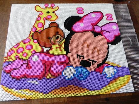 Hama Beads Disney, Fused Beads, Hama Disney, Perler Creations, Melty Bead Patterns, Art Perle, Hama Beads Design, Diy Perler Bead Crafts, Hama Beads Patterns