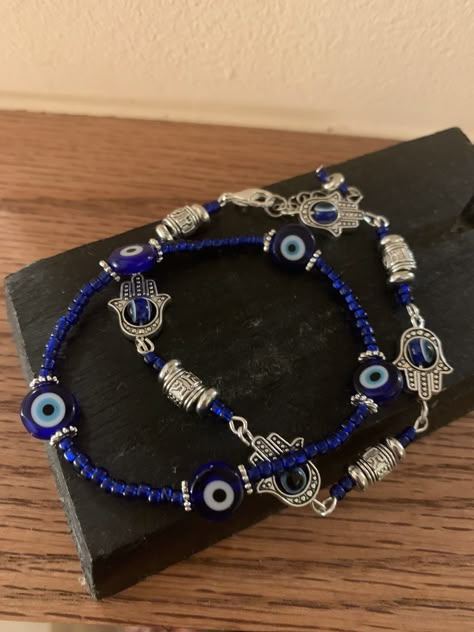 Girly Bracelets, Dope Jewelry Accessories, Indie Jewelry, Beaded Jewelry Designs, Jewelry Accessories Ideas, Dope Jewelry, Jewelry Lookbook, Fancy Jewelry, Evil Eye Bracelet