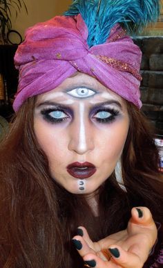 1000+ ideas about Fortune Teller Costume on Pinterest ... Tarot Halloween Costume, Fortune Teller Costume Diy, Halloween Fortune Teller, Fortune Teller Costume, Haunted Circus, Haunted Carnival, Kostum Halloween, Halloween Circus, Creepy Carnival