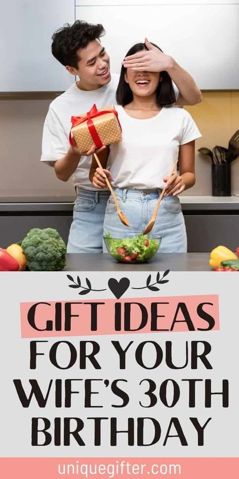 Gift ideas for your wife's 30th birthday | Milestone Birthday Ideas | Gift Guide for Wife | Thirtieth Birthday Presents | Creative Gifts for women | Bday Presents for Wife Milestone Birthday Ideas, Birthday Ideas For Wife, 30th Birthday Ideas, Birthday Gifts For Wife, Thirtieth Birthday, Presents For Wife, Superhero Gifts, 31 Gifts, Thirty Birthday