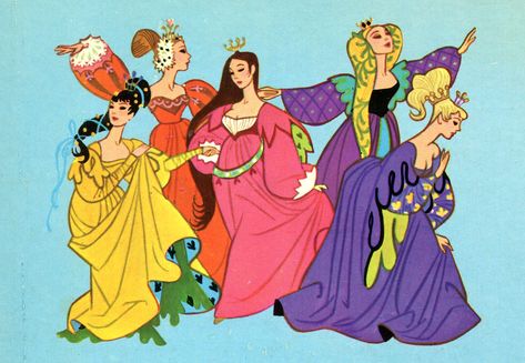 Sheila Beckett Art, Sheila Beckett, Sheilah Beckett, The Twelve Dancing Princesses, Twelve Dancing Princesses, Fairytale Illustration, Up Book, Fairytale Art, Illustration Character Design