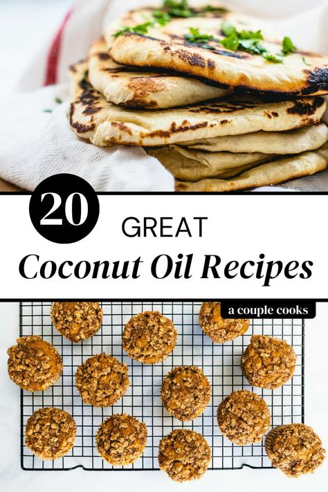 Coconut Oil Cookies, Oil Cookies, Coconut Oil Chocolate, Baking With Coconut Oil, Pumpkin Oatmeal Cookies, Best Coconut Oil, Vegan Mashed Potatoes, Cooking With Coconut Oil, Coconut Oil Recipes