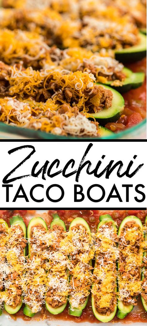 Zucchini Taco Boats, Zucchini Stuffed, Turkey Zucchini, Taco Boats, Low Calorie Low Carb, Low Calorie Recipes Dinner, Low Carb Low Fat, Low Fat Dinner, Low Fat Low Carb