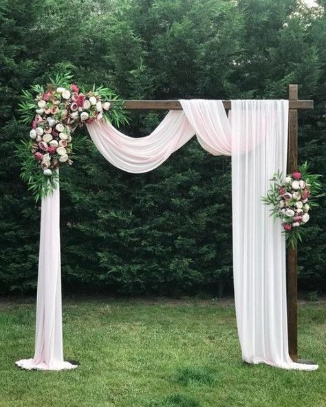 Backdrop Design Ideas, Simple Wedding Arch, Home Decor Business, Wedding Decorations Ideas, Simple Wedding Bouquets, Floral Arch Wedding, Decor Business, Decoration Evenementielle, Wedding Background Decoration