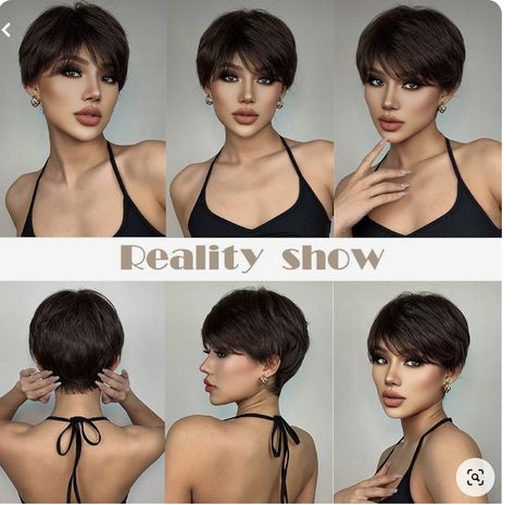 Hairstyle For Pixie Hair, Shortest Haircuts For Women, Curly Short Hairstyles With Bangs, Pixie Hair With Bangs, Pixie With Bangs, Pixie Cut Hairstyles, Short Layered Bob Haircuts, Cut Bangs, Chic Short Hair