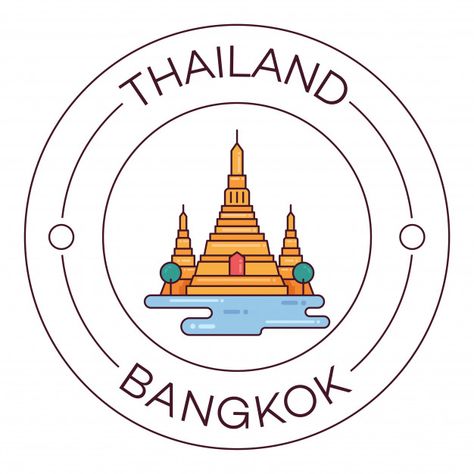 Thailand Instagram Highlight Cover, Icons For Instagram Stories, Thailand Logo, Page Logo, Top Logo Design, Singapore Flag, Highlights Icon, World Icon, Travel Stamp