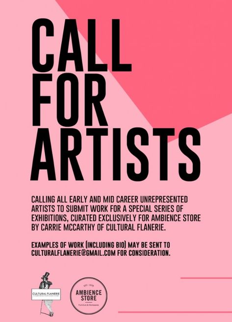 Cultural Flanerie: Call for Artists – Brisbane Art Guide Call For Artists Flyer, Open Call For Artists Poster, Call For Applications Poster, Call For Submissions Poster, Call For Applications Poster Design, Call For Artists Poster, Open Call Poster Design, Open Call Poster, Casting Call Poster Design