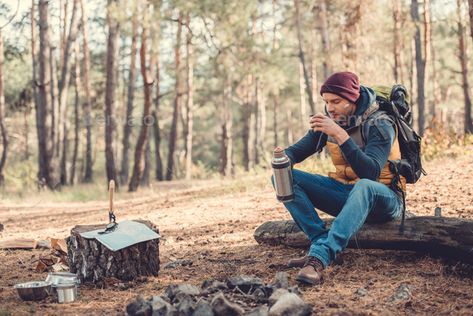 Sitting On A Log Reference, 3d Butterfly Wall Art, Man Sitting, 3d Butterfly, Person Sitting, 3d Butterflies, Butterfly Wall Art, A Log, Red Dead