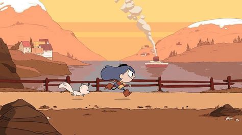 Director Of Netflix’s ‘Hilda’ Series Reveals First Animation Test Hilda Wallpaper, Hilda Aesthetic, Geek Aesthetic, Cartoon Screenshots, Hilda Netflix, Wallpaper For Ipad, Latest Hollywood Movies, Color Script, First Animation