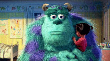 Bu Monsters Inc, Sullivan Y Boo, Buu Monster Inc, Sully And Boo, Disney Trivia, Sully Monsters Inc, Monsters Inc Boo, Dibujos Toy Story, Disney Movie Scenes