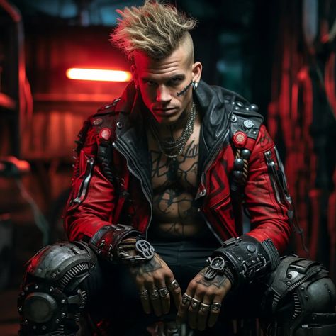 Freeflo - Man in the Style of Cyberpunk Cyberpunk Art Male, Cyberpunk Fashion Male, Cyberpunk Style Men, Cyberpunk Men, Cyberpunk Male, Cyberpunk Cosplay, 5d Mark Iv, Sci Fi Fashion, Industrial Photography