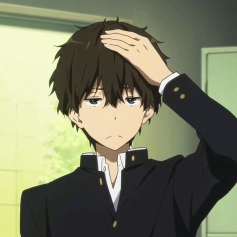 Houtarou Oreki Pfp, Houtarou Oreki Icons, Oreki Pfp, Hotaro Oreki, Hyouka Oreki, Houtarou Oreki, Oreki Houtarou, Power Rangers Super Megaforce, A Silent Voice Anime