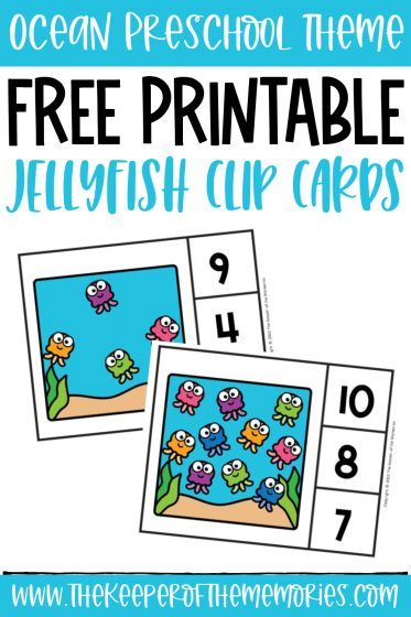 This engaging and hands-on Jellyfish Activity for Preschoolers is perfect for practicing important early learning skills such as counting, number recognition, and even fine motor skills. You're definitely not going to want to miss it! #jellyfish #counting #ocean #preschool Jellyfish Activity, Jellyfish Counting, Ocean Animals Preschool, Letter J Activities, Ocean Preschool, Ocean Theme Preschool, Literacy Activities Preschool, Activity For Preschoolers, Fish Activities