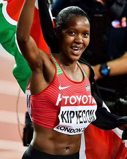 Fun Facts About Faith Kipyegon: The Queen of Middle and Long Distance Running - Faith Kipyegon is recognized as one of the top female middle and long-distance runners globally. - Her impressive accolades include 2 Olympic Gold medals, 1 Olympic Silver medal, 4 World Championships Gold medals, and 2 World Championships Silver medals. - She has also claimed 1 World Relays Gold medal, 4 Diamond League Gold medals, and 5 World Cross Country Championships Gold medals, along with 1 Silver medal in... Steve Jobs Biography, Athletics Track, Long Distance Runner, Distance Running, Malala Yousafzai, Personal Achievements, Olympic Gold Medals, Global Icon, Long Distance Running