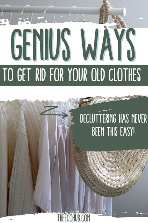 We’ve all got a ton of clothing hanging in our closets that we never wear, you know what I am talking about! They either don’t fit but we can’t part with them or we’ve just lost interest and have no idea what to do with them. Well, getting rid of your clothing responsibly is easier than you think and in this blog, we’ll take a deep dive into What To Do With Your Clothing Donations! Lost Interest, Eco Living, Old Clothes, Simple Green, Done With You, Fashion Mistakes, Style Mistakes, 10 Pounds, Clothes Organization