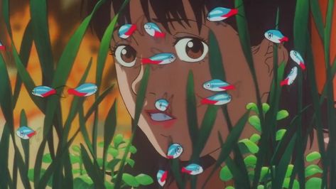 Perfect Blue Cinematography, Perfect Blue Screencaps, Perfect Blue Wallpaper, Perfect Blue Aesthetic, Perfect Blue Anime, Anime Stills, Blue Twitter Header, Satoshi Kon, A Level Art Sketchbook