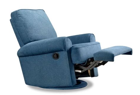 Accent Recliner, Recliner Living Room, Gliding Chair, Living Room Blue, Next Furniture, Swivel Glider Recliner, Glider Recliner, Reclining Chair, Furniture Feet