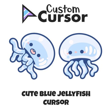 Several species of jellyfish look like the one in our Cute Blue Jellyfish cursor pack. Some examples of blue jellyfish include the blue blubber jellyfish, the bluefire jellyfish, and th... Custom Cursor is #1 for cursors! Jellyfish Cartoon Cute, Jellyfish Species Chart, Custom Cursor Png, Cursor Icon Cute, Jellyfish Character Design, Cute Jellyfish Drawing, Blubber Jellyfish, Blue Character Design, Jellyfish Oc