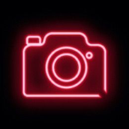 Pin by Shannenmigo on Ciao | Iphone red wallpaper, Camera icon, Iphone photo app Neon Camera Icon, Red Neon Icons, Neon Red Phone Icon, Wallpaper Camera, Plakat Design Inspiration, Iphone Red Wallpaper, Stranger Things Theme, Red App Icons, Neon Icons