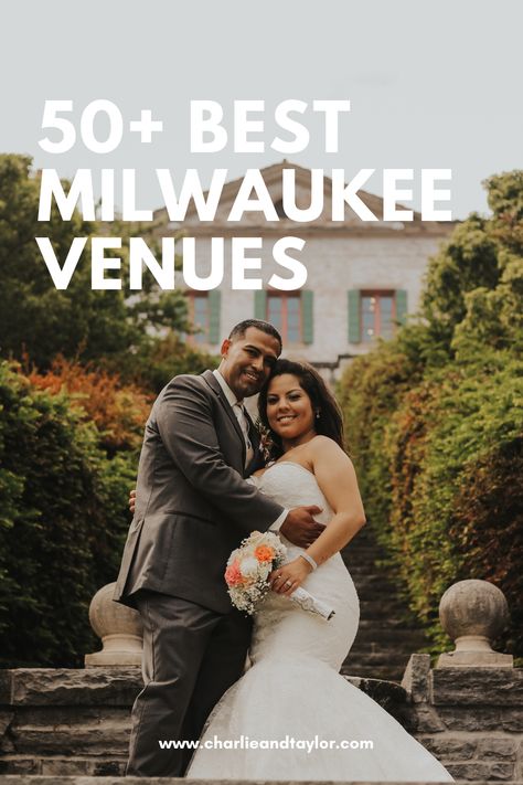 Husband and Wife posing in front of a Milwaukee Wedding Venue - Villa Terrace Wedding Venues Milwaukee Wi, Milwaukee Wedding Venues, Indoor Wedding Venues, Villa Terrace, A Frames, Future Planning, Wedding Venues Indoor, Beautiful Villa, Photo Dream