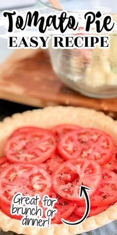 Tomatoes Pie Recipe, Tomatoe Pie Recipe Easy, Recipe For Tomato Pie, Best Tomato Pie Recipe, Recipes Using Tomatoes From Garden, Tomatoe Pie Recipes, Recipes With Tomatoes From Garden, Tomato Pie Recipe Southern, Tomato Pie Recipes