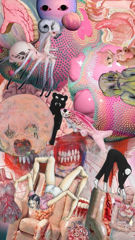 #teeth #gore #gorecore #weirdcoreaesthetic #kawaii #kawaiiaesthetic #horror #bodyhorror #weirdcore #delulu #horroraesthetic #silly Weirdcore Aesthetic, Kawaii Aesthetic, Creepy Cute, Create Collage, Creative Play, Art, Kawaii